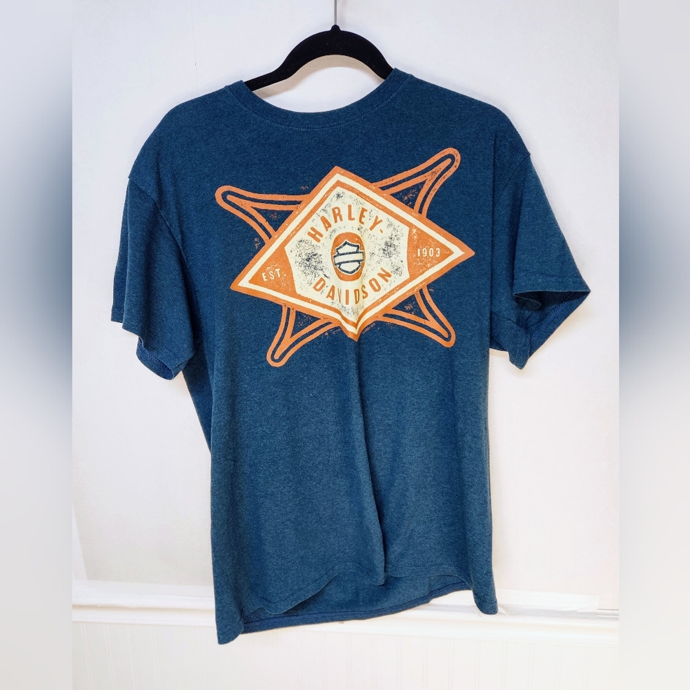 Harley Davidson Mother Road Kingman Arizona Mens Shirt Mens L Graphic Tee 0098